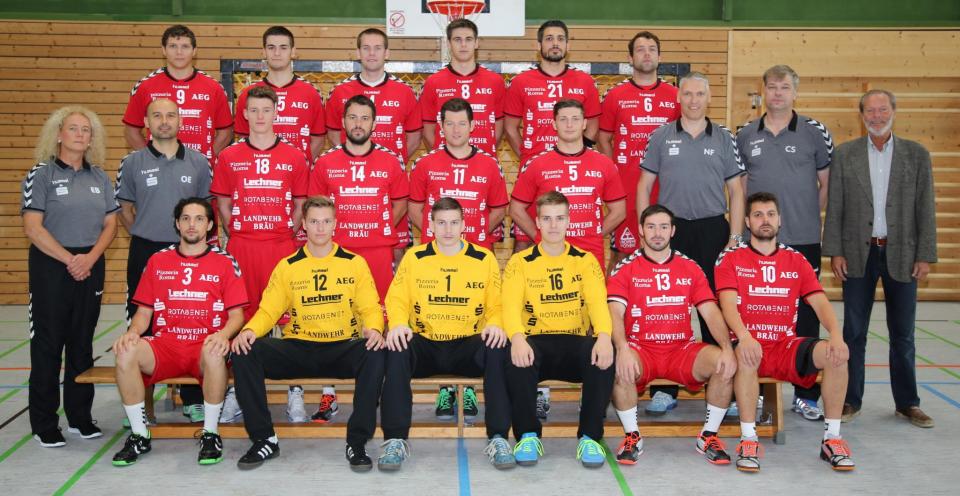 Hallenheft Hallen Journal TSV Rothenburg Handball Landesliga Kader