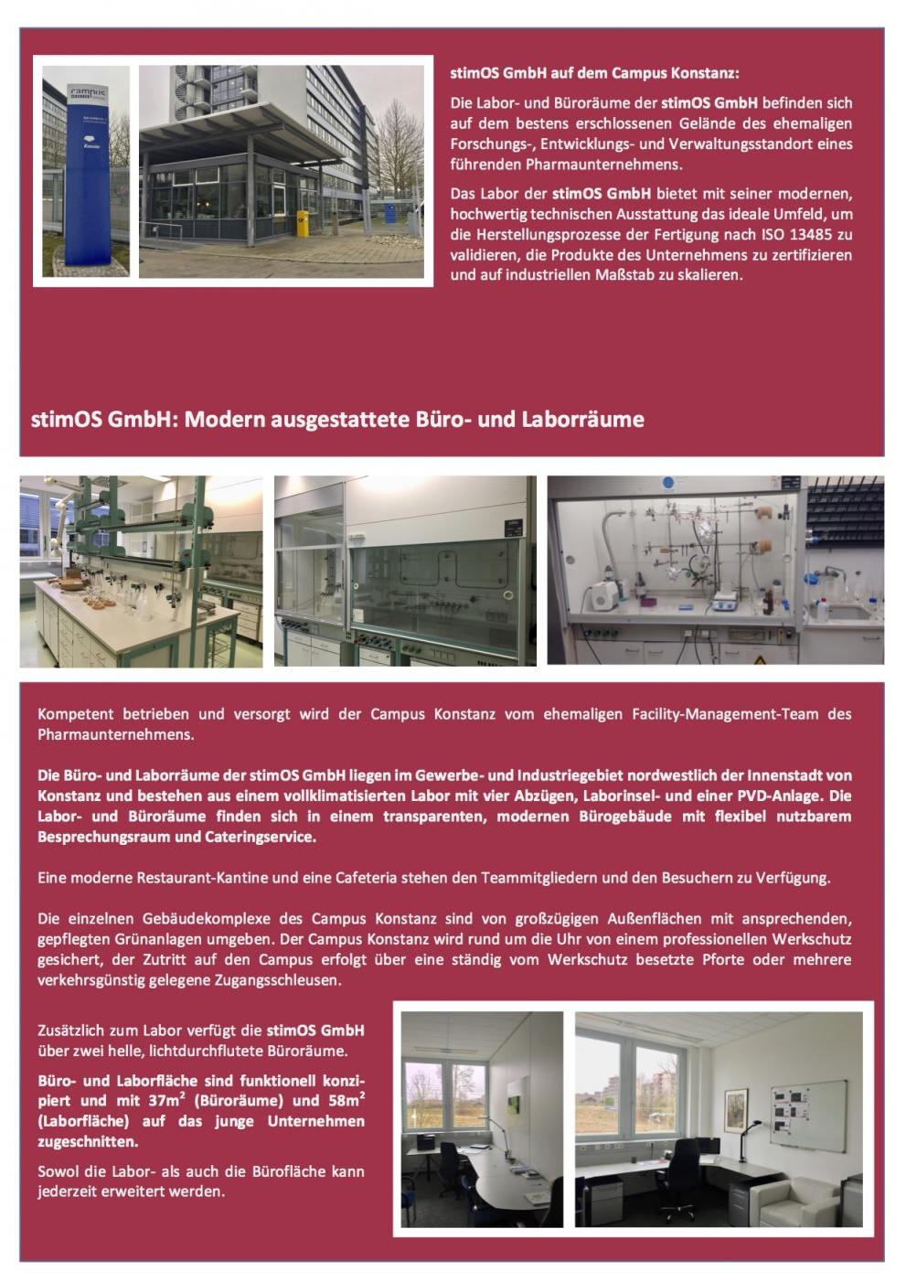 MedDEV News Medical Device Monthly News stimOS GmbH Labor
