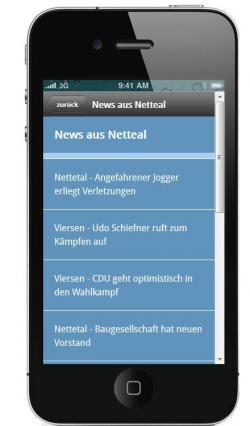 Nettetal-News Ausgabe 3 Erste Seite