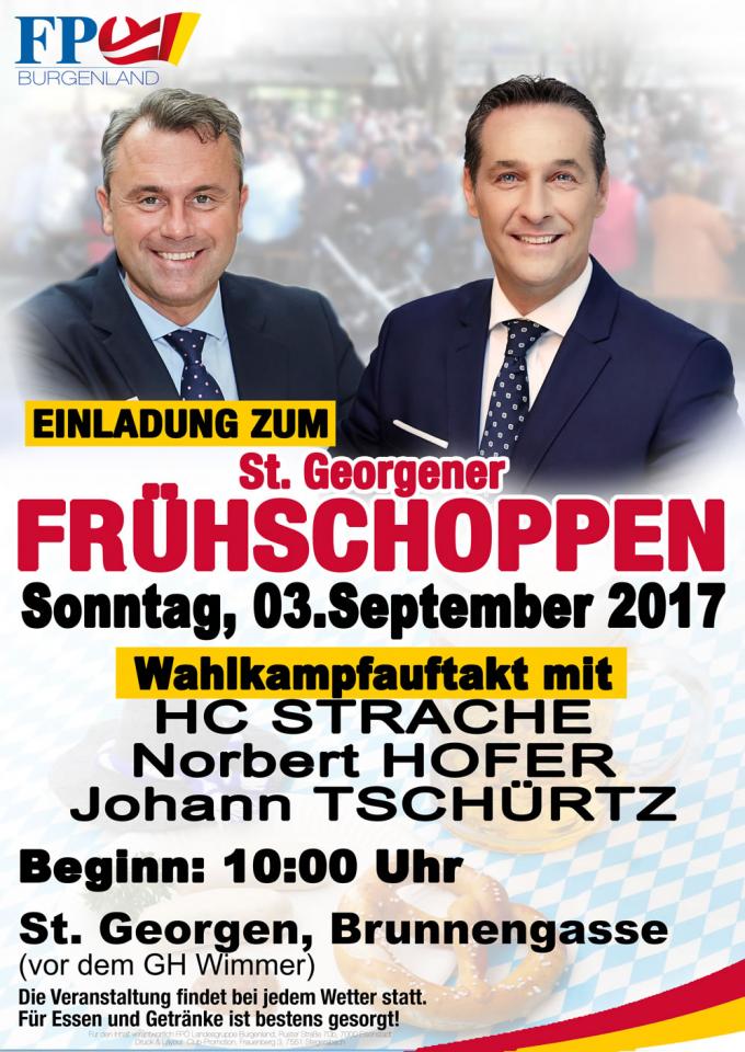 FPÖ Gemeindekurier 2017 Gemeindekurier 02/2017 Wahlkampfauftakt am 3.September