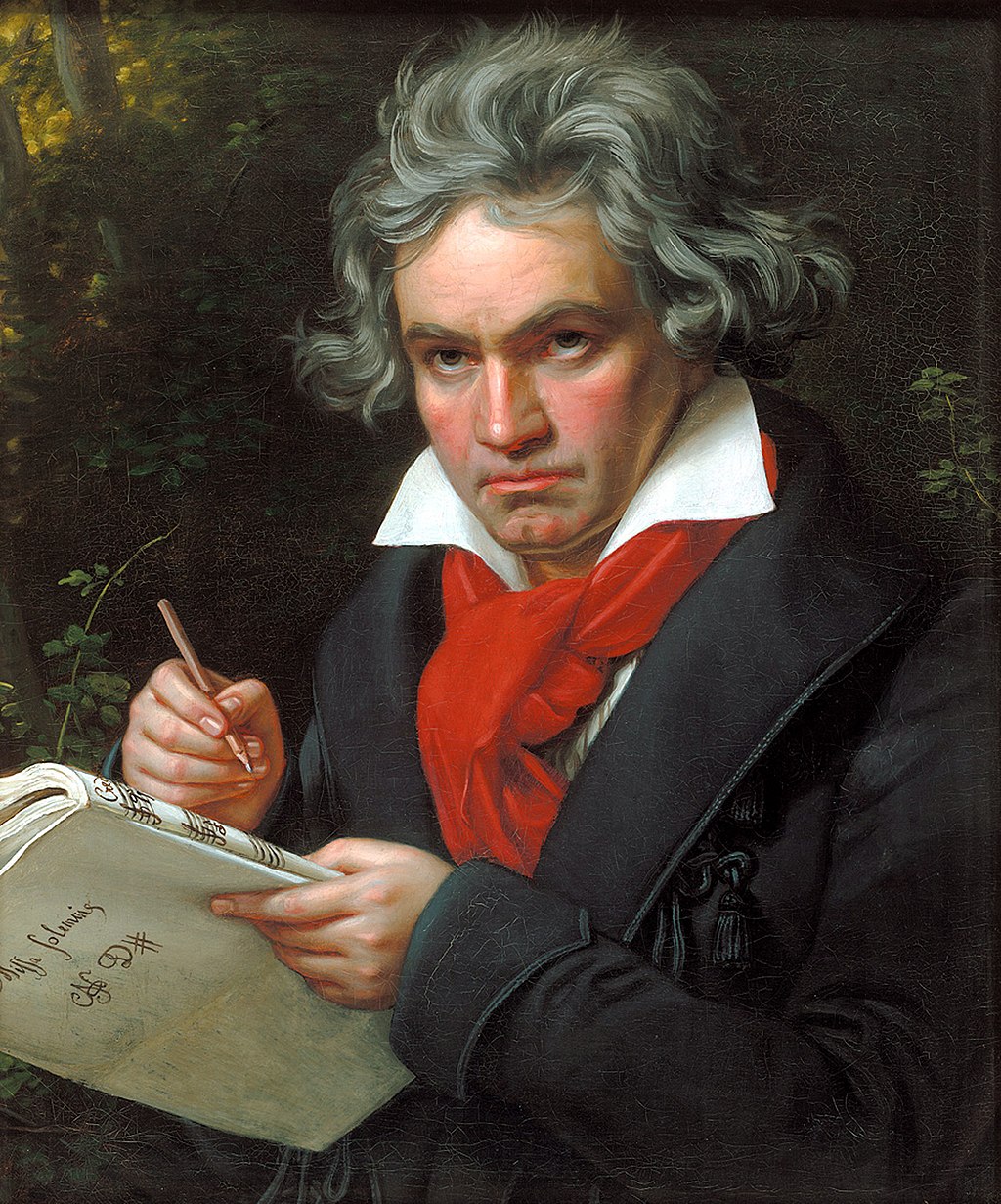 Musik-Zeitung  Ludwig van Beethoven Erste Seite